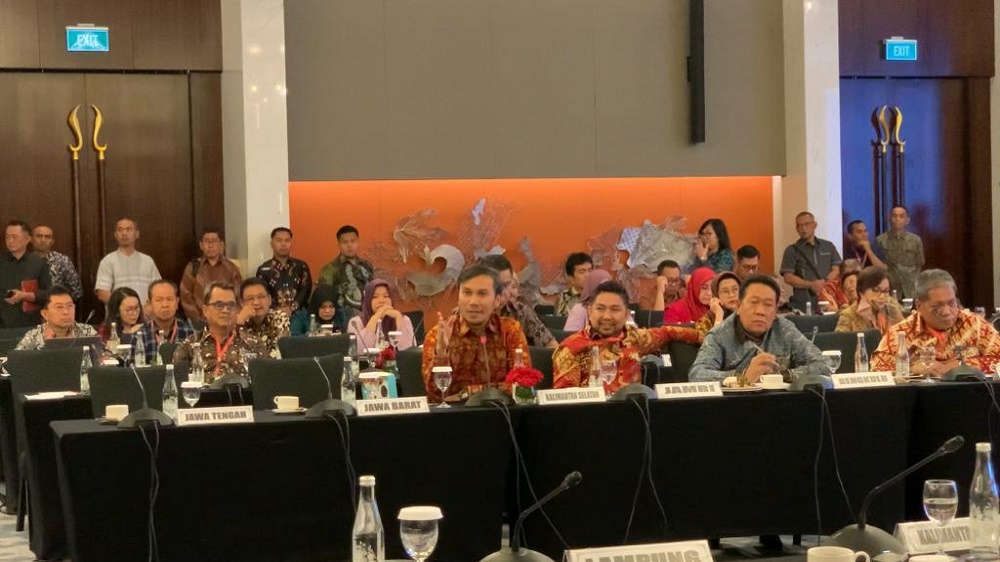 Bersama Ketua DPRD Seluruh Indonesia, Edi Purwanto Hadiri Rakernas ADPSI dan ASDEPSI