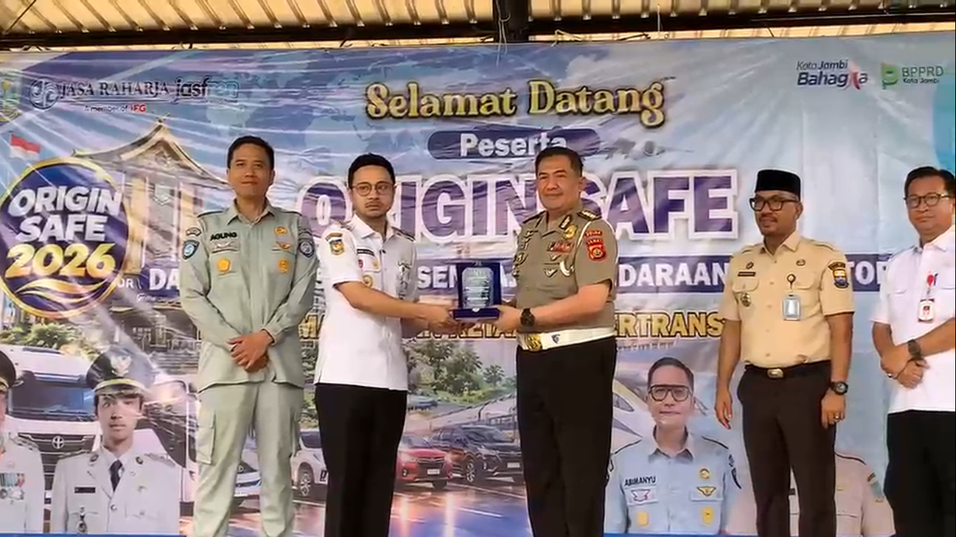 Lewat Origin Safe 2026, Wawako Diza Ajak Warga Tertib Berlalu Lintas dan Taat Pajak