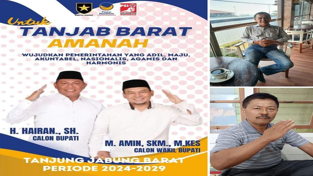 Perkuat Tim Pemenangan Hairan-Amin, Tongam Manalu dan Benaris Siap Berjuang Bersama di Pilkada Tanjab Barat