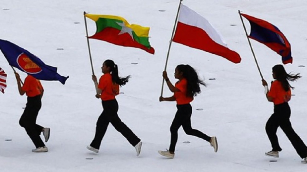 HEBOH!! Bendera Indonesia Terbalik Saat Pembukaan SEA Games 2023 di Kamboja 