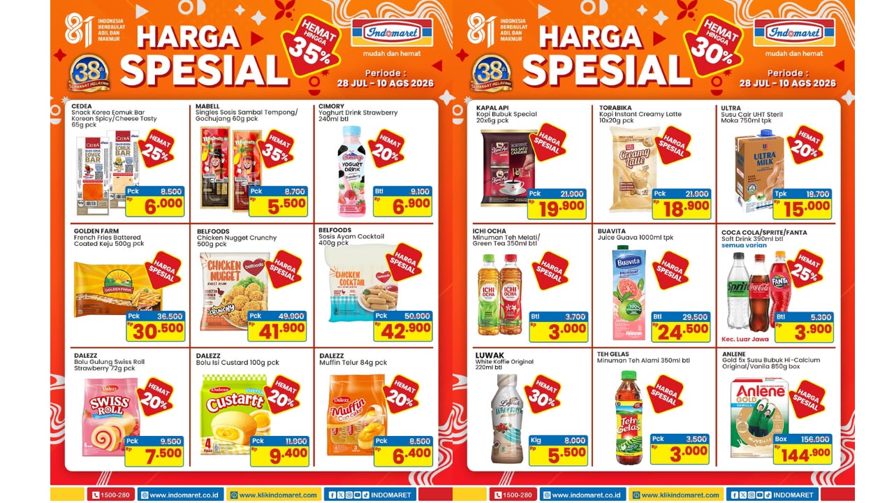 Latest Indomaret and Alfamart Promo Deals: August 2026 Grocery Discounts - News Directory 3