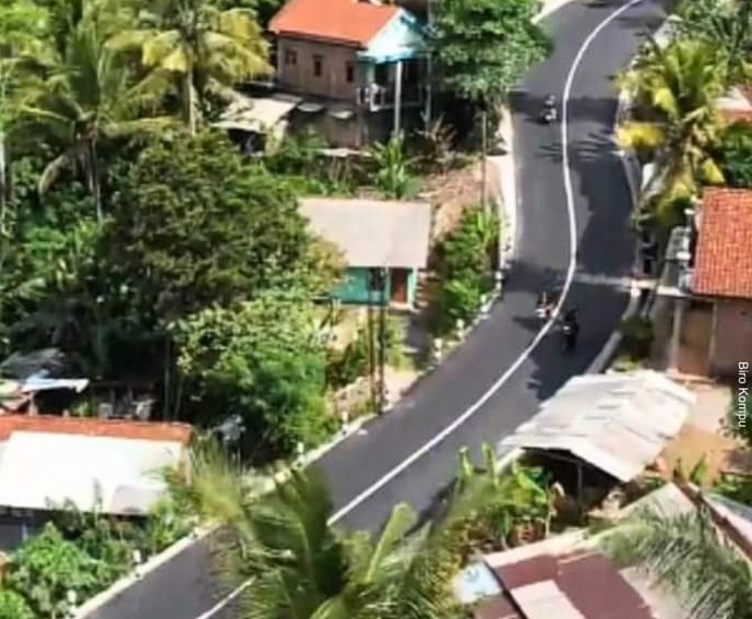 Ruas Jalan Penghubung Lokasi Pariwisata Populer di Jawa Tengah Selesai Diperbaikin