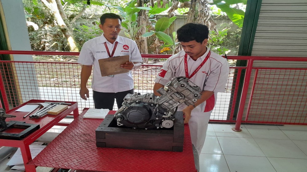 Uji Keterampilan, Sinsen Gelar Technical Skill Contest Mechanic and Service Advisor Jambi 2023