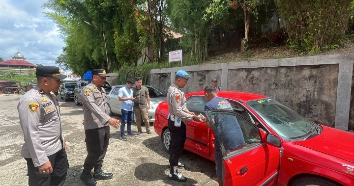 Polda Jambi Gelar Penertiban Kendaraan Diduga Modifikasi