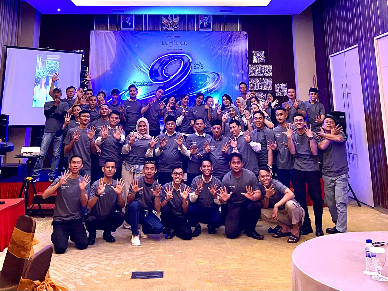 Perayaan Anniversary ke-9 Luminor Hotel Jambi, “9 Magical Years”