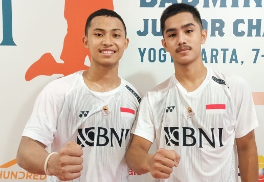 Zidane/Kleopas Melaju ke Perempatfinal BNI Badminton Asia Junior  Championships 2023