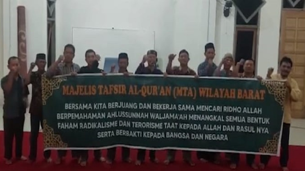 Pimpinan Majelis Tafsir Al-Quran (MTA) wilayah Barat Deklarasi Tolak Intoleransi dan Paham Radikalisme