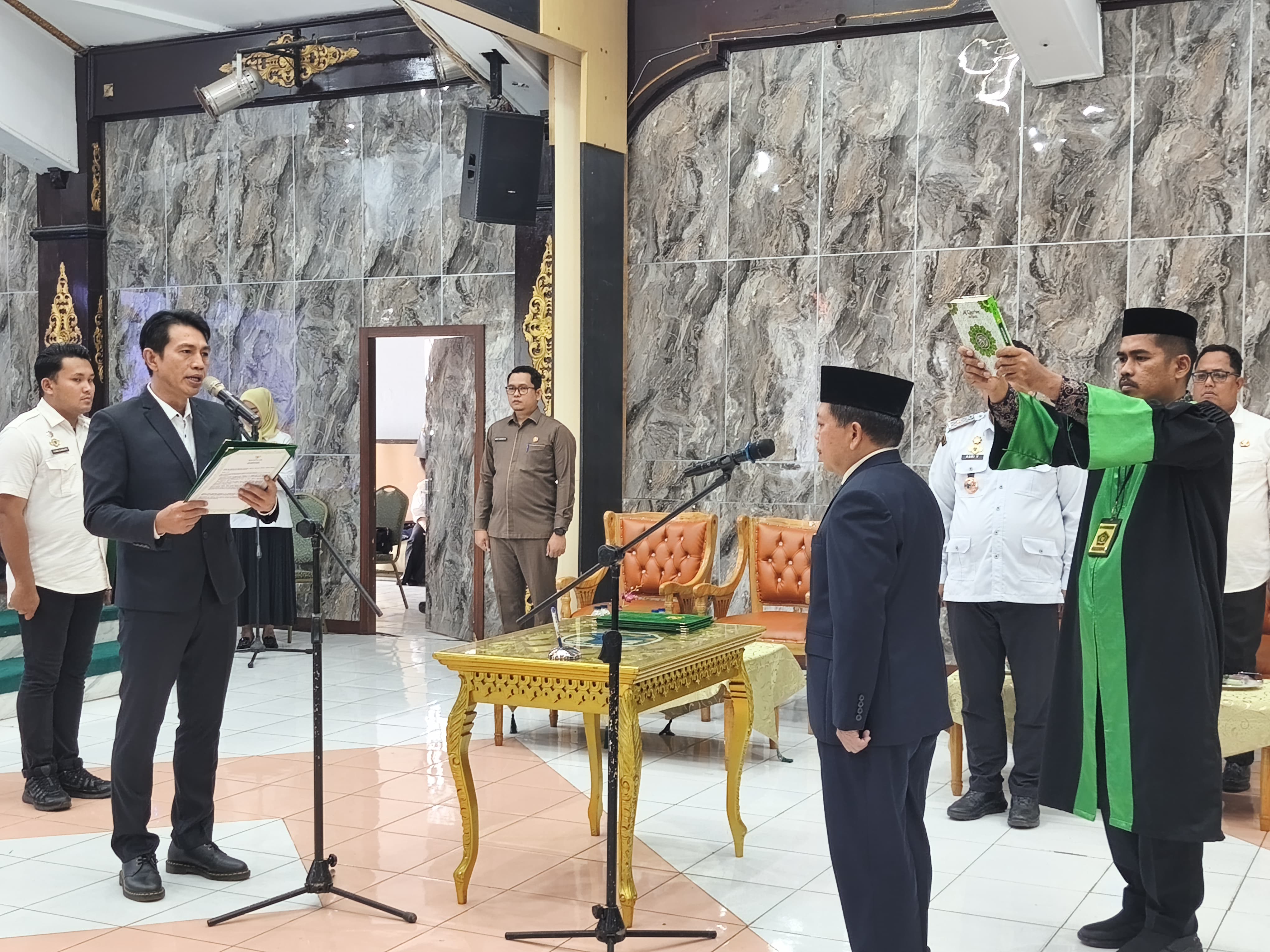 Mula P. Rambe Kembali Dilantik sebagai Pj Sekda Batang Hari