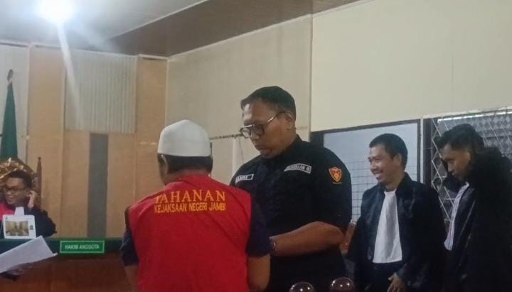 Pelaku Penikaman di Pasar Angso Duo Divonis 10 Tahun 6 Bulan Penjara 