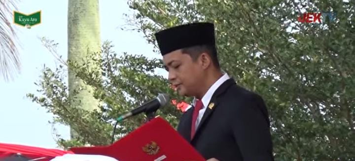 Ketua DPRD M. Hafiz Gaungkan Pancasila dengan Penuh Penghayatan di HUT RI 