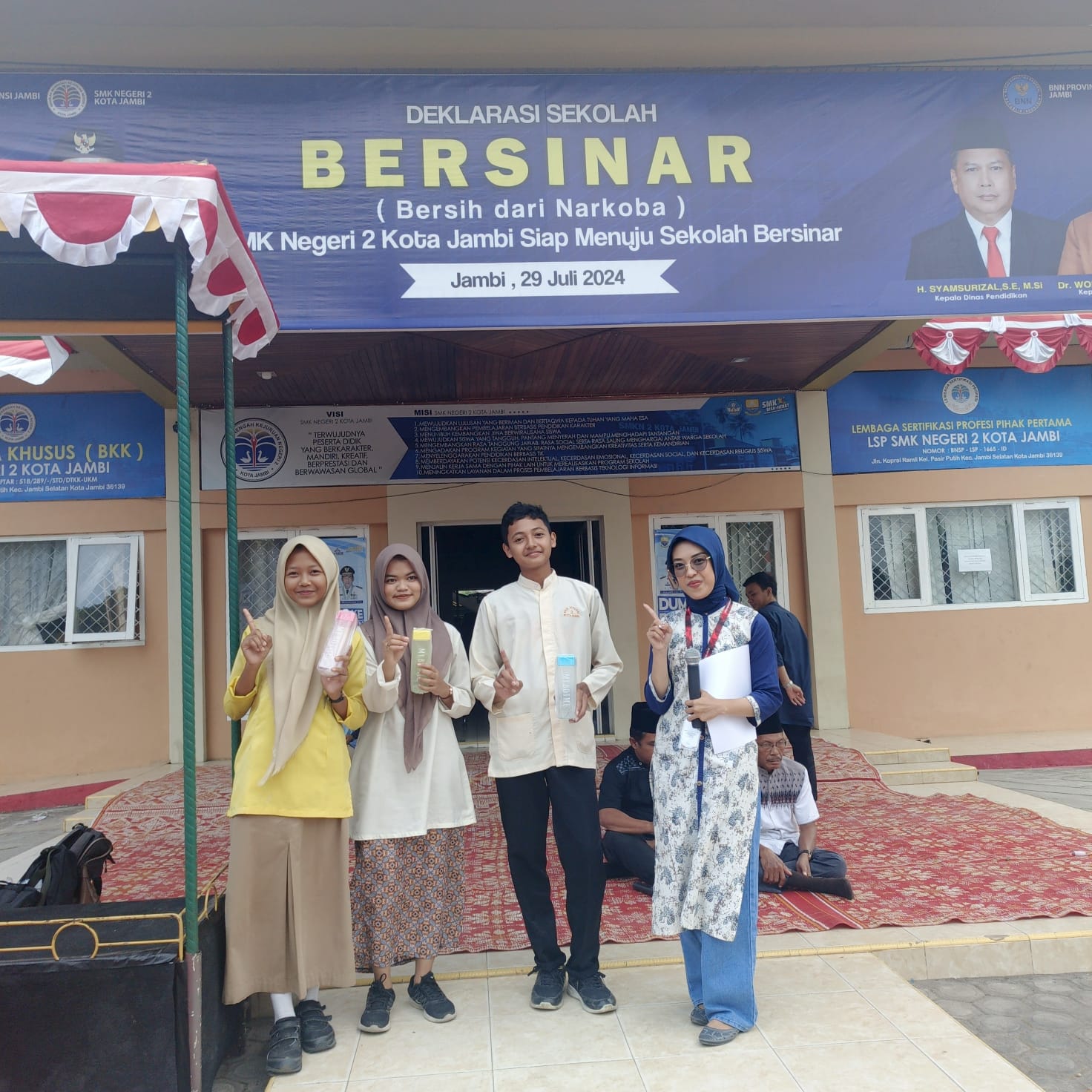 Gairahkan Semangat Muda, Sinsen Sosialisasi AHM Best Student 2024 di Jambi