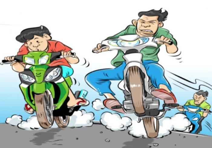 30 Unit Sepeda Motor dari Balap Liar Diamankan Polisi