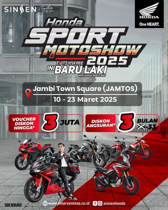 Honda Sport Motoshow 2025 Kembali Hadir Temani Ngabuburit di Jamtos