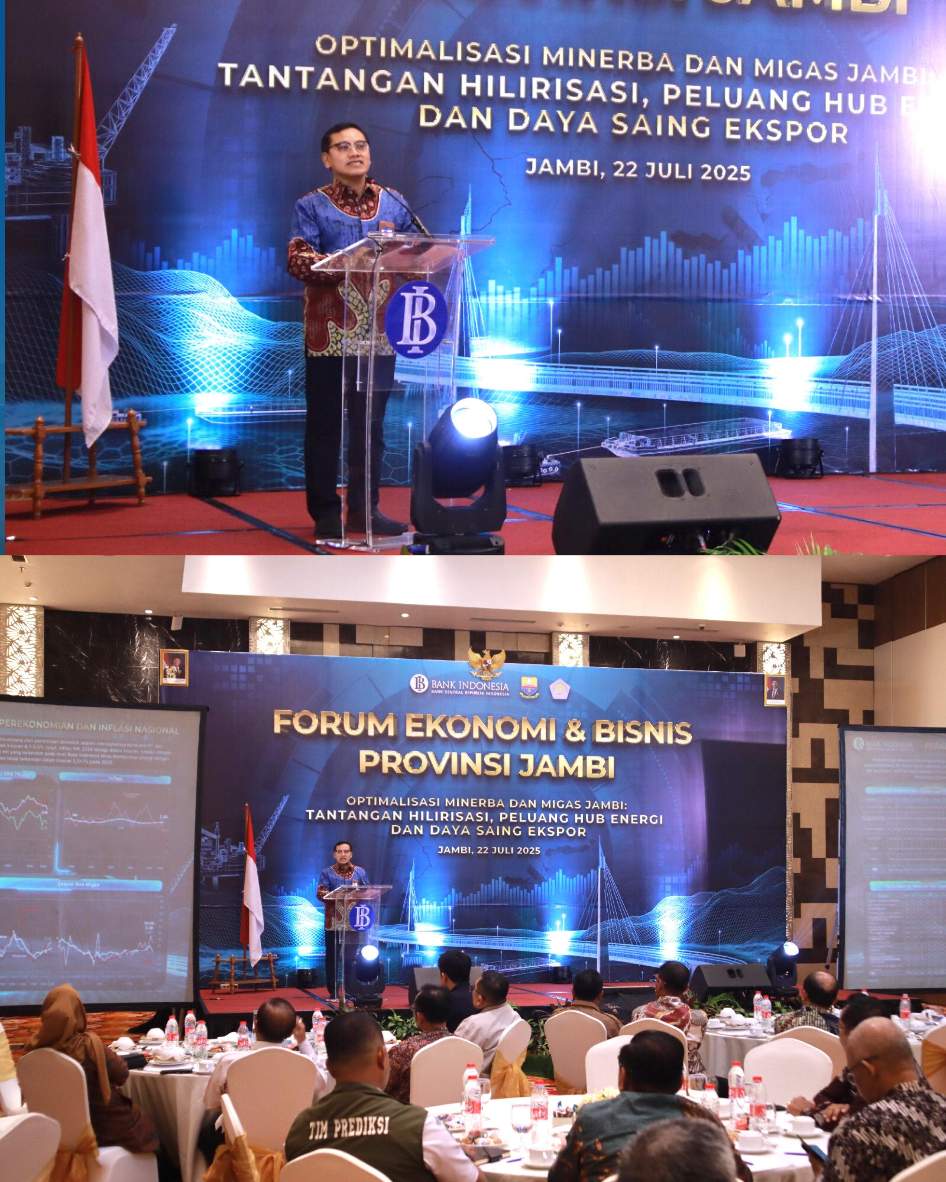 Bank Indonesia Gelar Forum Ekonomi Dan Bisnis Provinsi Jambi 2025