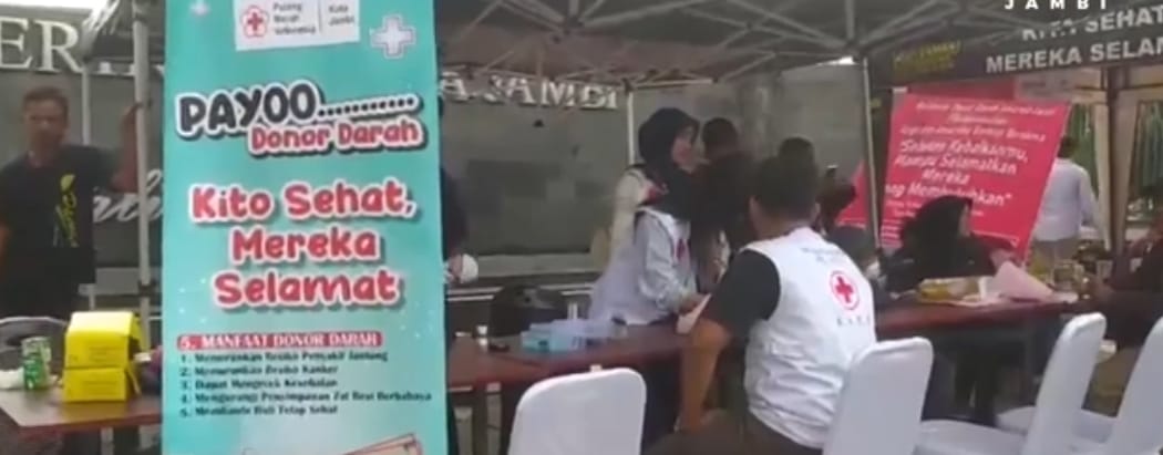 PMI Kota Jambi Ajak Masyarakat Untuk Donor Darah