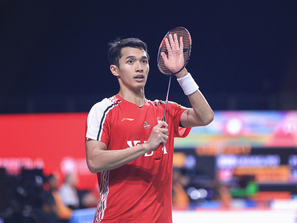 Bangkit dari Ketertinggalan, Jonatan Christie Tundukkan Jason Teh dan Lolos ke 16 Besar Indonesia Open 2025