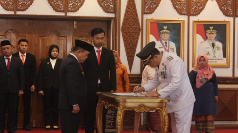 Resmi, Gubernur Jambi Al Haris Lantik Mukti Said Jadi PJ Bupati Merangin 