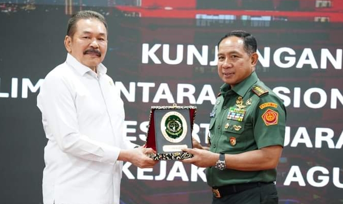 TNI dan Kejaksaan Agung RI Sinergikan Penegakan Hukum Koneksitas