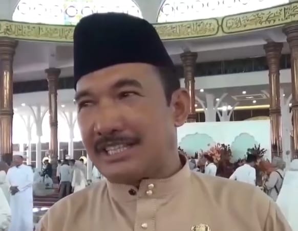 PJ Bupati Kerinci Asraf Hadiri Akad Nikah Putri Gubernur Jambi, Esy-Iqbal