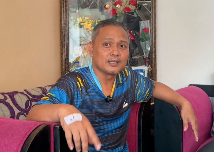 Dosen UIN Jambi Alami Luka Usai Tersambar Api Ledakan Dapur Jamtos
