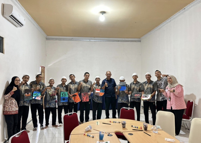Bangun Kepercayaan Diri, Anak Binaan LPKA Muara Bulian Ikuti Kegiatan Art Therapy