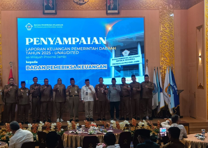 Seluruh Daerah di Jambi Serahkan LKPD 2025, BPK Mulai Audit 1 April