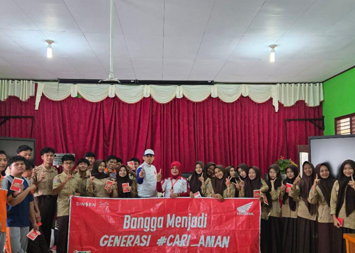 Safety Riding Seru dan Edukatif, Sinsen Ajak Jambi Jadi Generasi #Cari_Aman