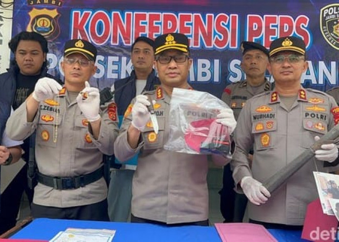Pasangan Kekasih di Jambi Ditangkap setelah Merampas Perhiasan Milik Lansia dengan Modus Meminjam Toilet