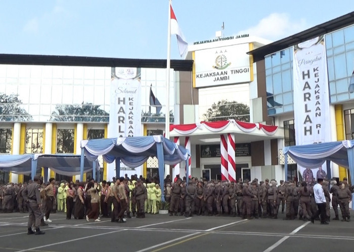 81 Tahun Kejaksaan RI, Kejati Jambi Tegaskan Integritas dan Kesiapsiagaan