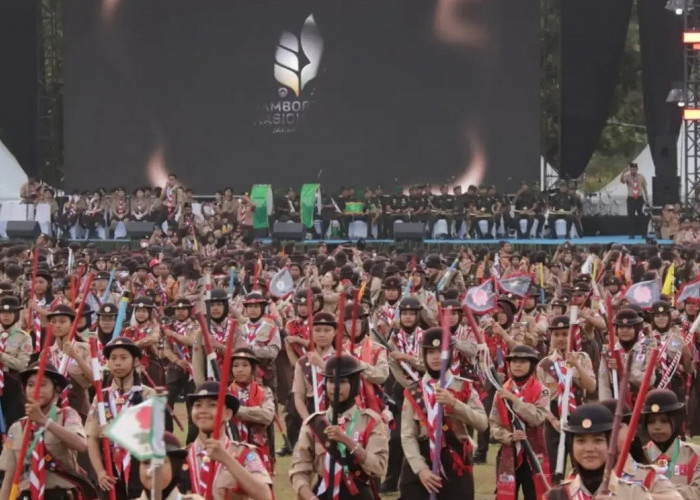 Jambore Nasional XII Resmi Dibuka di Cibubur, Kontingen Jambi Utus 390 Peserta