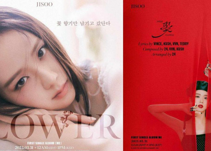 Sukses Jadi Trending Di Berbagai Platform Di Dunia, Visual Jisoo di MV 'Flower' Bikin Terpanah