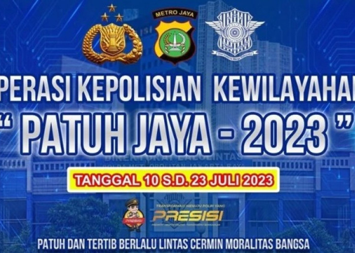 Gelar Operasi Patuh Jaya 2023, Ribuan Personel Diturunkan