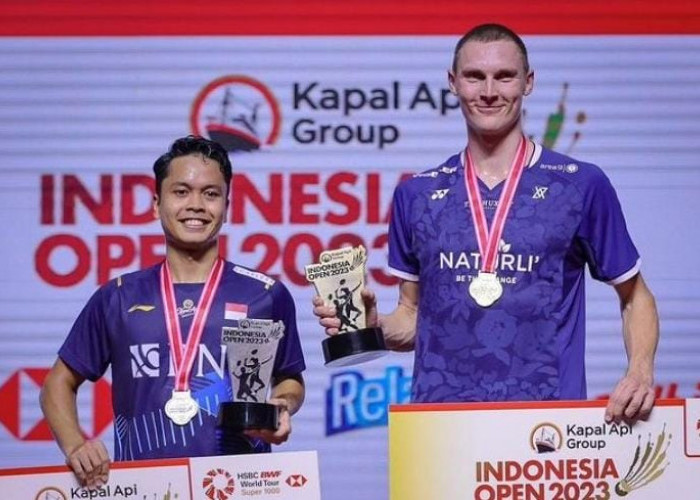 Indonesia Open 2023: Viktor Axelsen Keluar Sebagai Juara, Ginting Telah Berjuang Maksimal