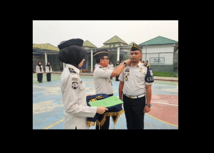Apresiasi Negara atas Kinerja, Tiga Petugas Lapas Kuala Tungkal Naik Pangkat