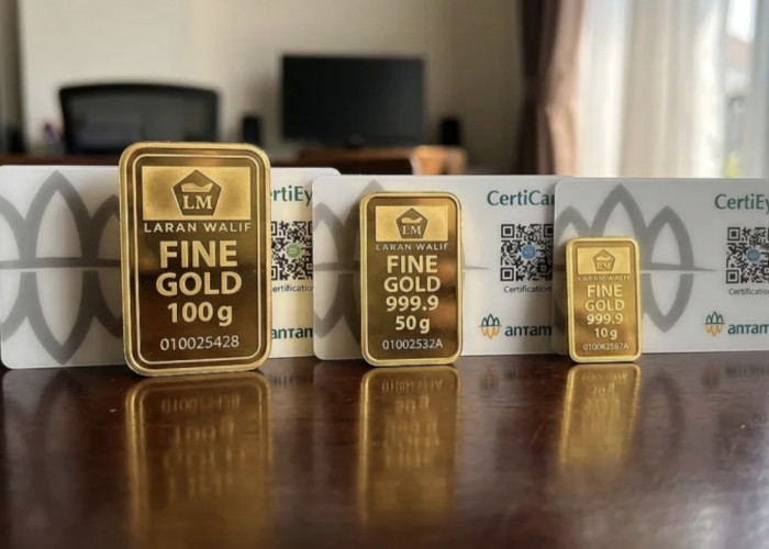 Harga Emas Antam Naik, Tembus Rp2,711 Juta per Gram
