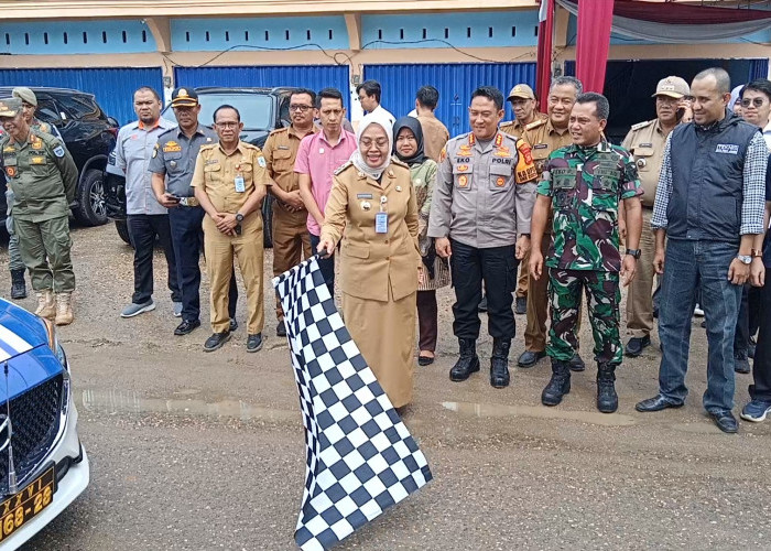Penyaluran Logistik 11 Kecamatan Kota Jambi Selesai, Armada Pos Indonesia Bantu Pendistribusian