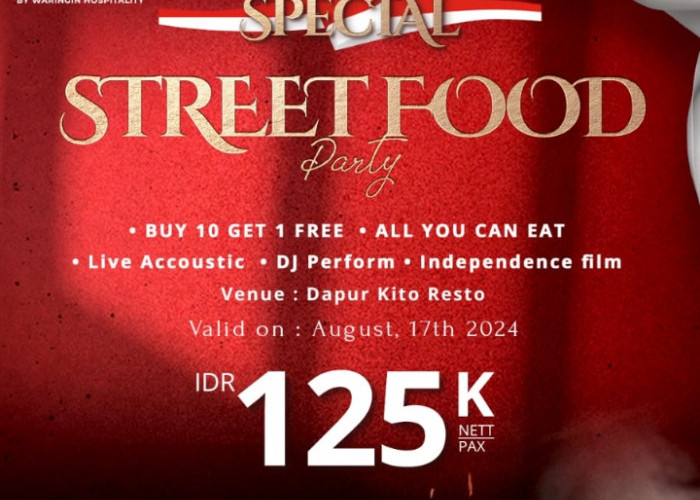 Street Food Spesial HUT RI Promo di Rumah Kito Resort Hotel Jambi