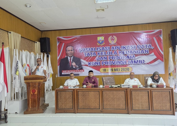 Langkah Strategis! Koni Jambi Perkuat Tata Kelola Organisasi dan Digitalisasi Melalui Bank Data Atlet