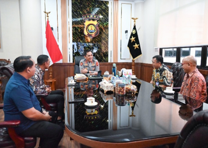Sinergi Pemberantasan Penyalahgunaan Narkotika, Kapolda Terima Silaturahmi Kepala BNN Jambi
