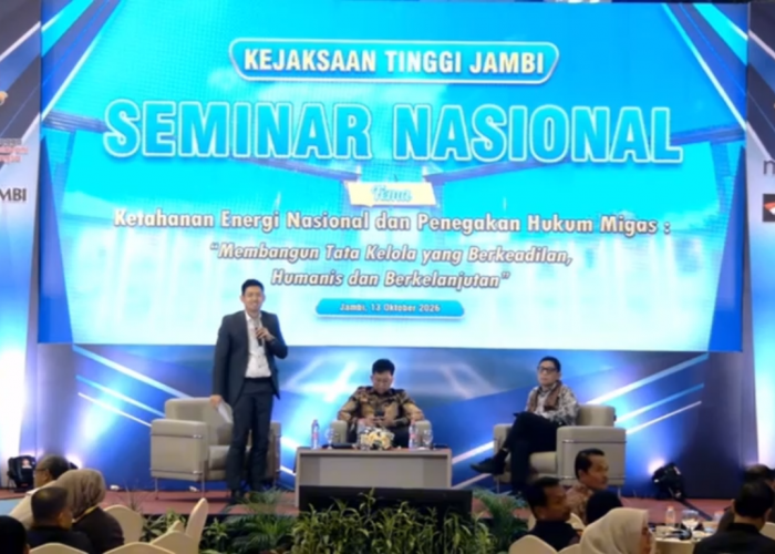 Kejati Jambi Gelar Seminar Nasional Ketahanan Energi dan Penegakan Hukum Migas