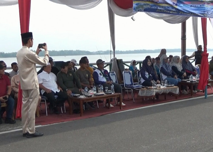 Lomba Mancing HUT Tanjab Barat Diikuti 351 Peserta, Semarakkan Hari Jadi Kabupaten dan HUT RI  