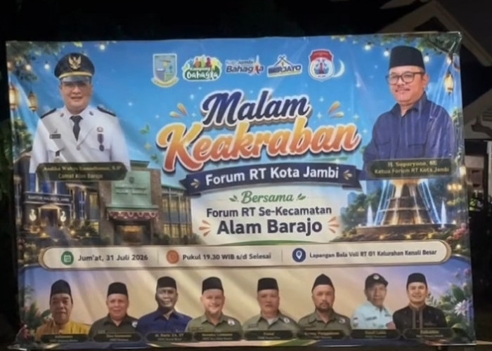 Alam Barajo Gelar Malam Keakraban Forum RT Perdana 