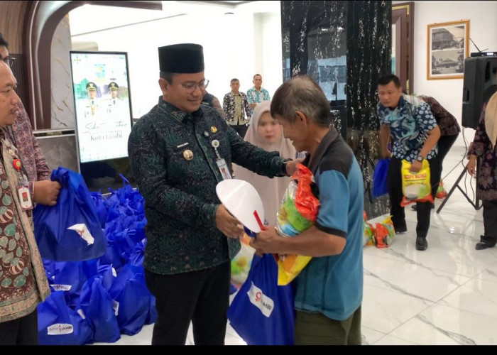 Sambut Imlek 2026, Pemkot Jambi Salurkan 400 Paket Sembako untuk Komunitas Tionghoa