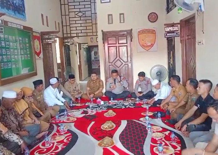 Polres Sarolangun Tempuh Jalur Adat, Perselisihan Dua Desa Berakhir Damai