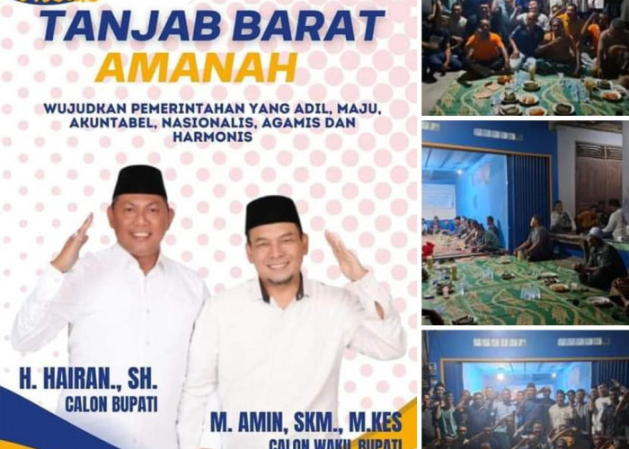 Kompak Inginkan Perubahan Ratusan Masyarakat Renah Mendalu Teriak Dukung Hairan-Amin 