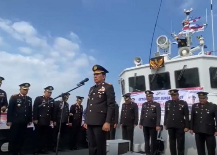 Peringati Hari Bhayangkara ke-80, Wakapolda Jambi Pimpin Tabur Bunga di Kuala Tungkal dan Salurkan Bantuan Sos
