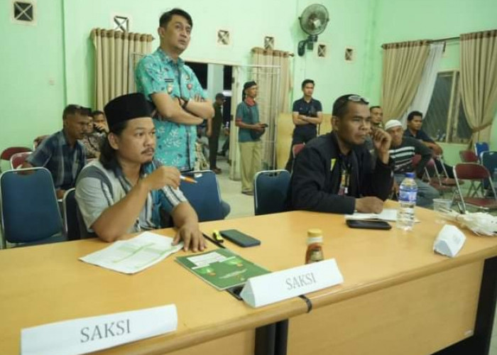 Pj Bupati Muaro Jambi Tinjau Rapat Pleno Rekapitulasi Hasil Penghitungan Suara 