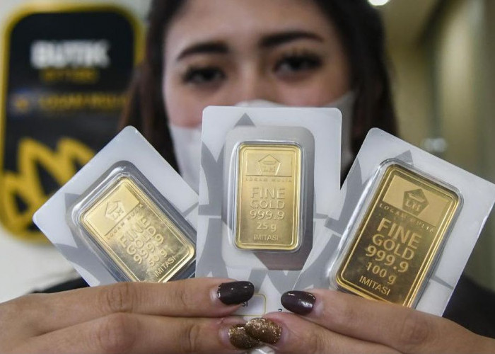 Berikut rincian harga emas tiga merek di Pegadaian pada Kamis ini