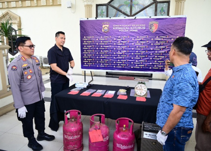 Teng! Polda Jambi Ungkap Kasus Tindak Pidana Perlindungan Konsumen