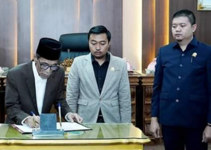 Penandatanganan Nota Kesepakatan Perubahan KUA-PPAS Tahun Anggaran 2024 Kabupaten Batanghari